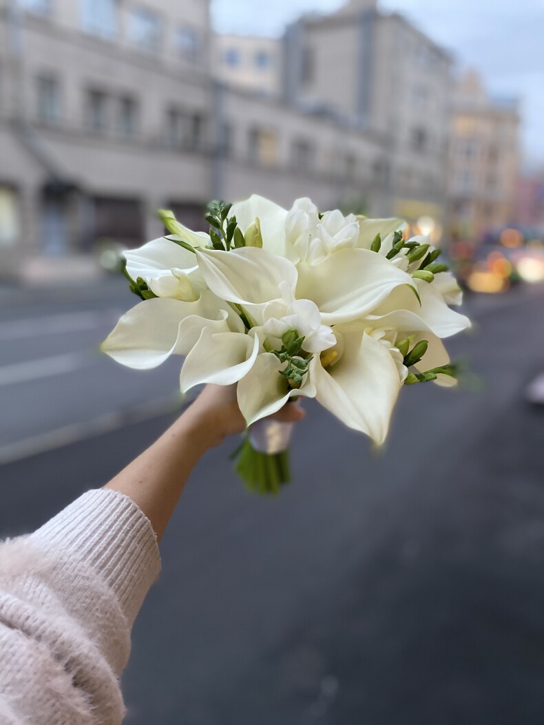 Свадебный букет N 127